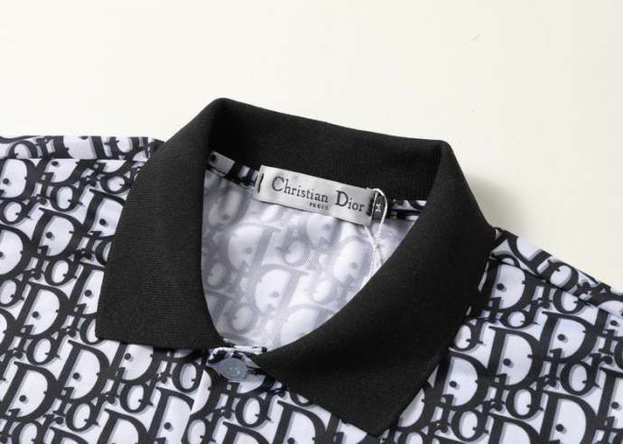 Dior Polo Shirt Short _SKUDiorM-3XL2600520051